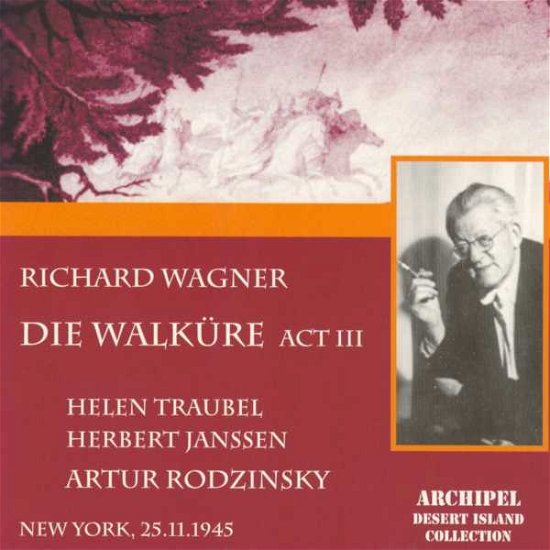 Cover for Wagner / Traubel · Die Walkure Akt 3: Traubel (CD) (2012)