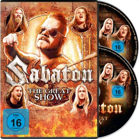 Cover for Sabaton · The Great Show (Blu-ray/CD) [Limited edition] (2021)