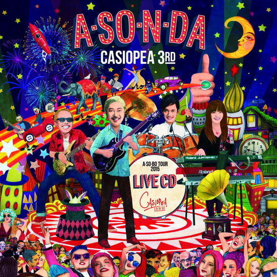 Cover for Casiopea 3rd · A.so.n.da -live Cd- (CD) [Japan Import edition] (2016)