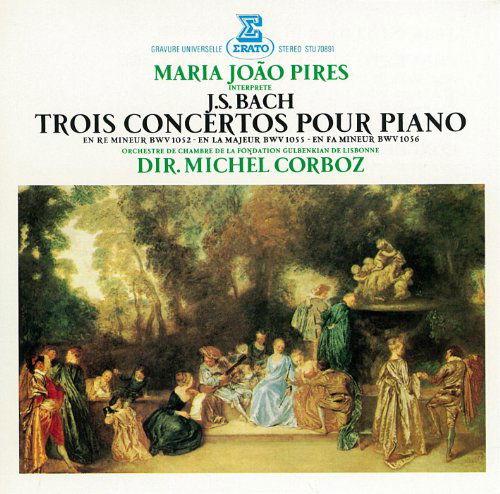 Cover for Pires Maria Joao · Bach3 Concertos for Piano (CD) (2011)