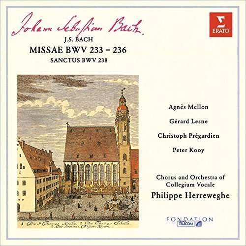 Cover for Philippe Herreweghe · Missae Bwv233-236 Sanctus Bwv238 (CD) (2015)