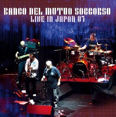 Cover for Banco Del Mutuo Soccorso · Live In Japan '07 (CD) [Japan Import edition] (2022)