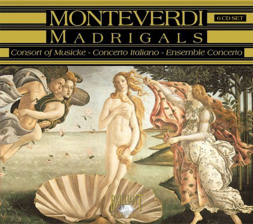 Cover for Monteverdi · Madrigals (CD) [Box set] (2006)