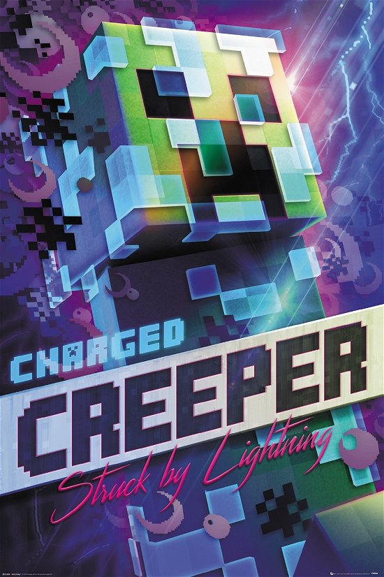 MINCEFRAT - Poster 61X91 - Charged Creeper - Poster - Maxi - Fanituote - Gb Eye - 5028486417100 - tiistai 1. lokakuuta 2019
