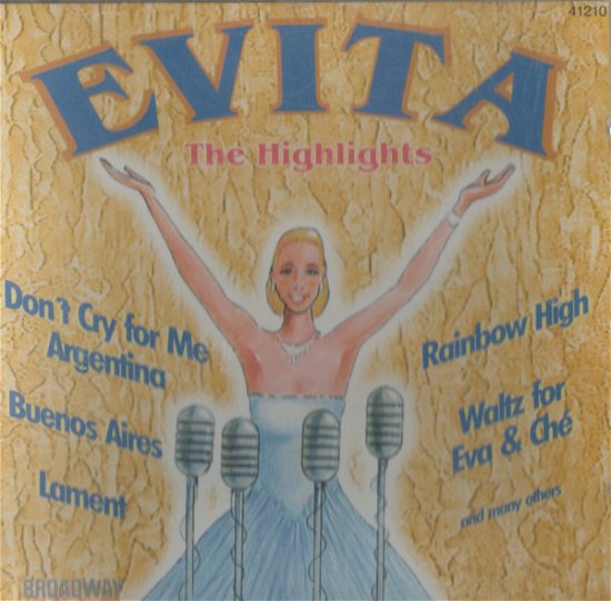 Cover for Aa.vv. · Evita - the Highlights (CD) (1993)