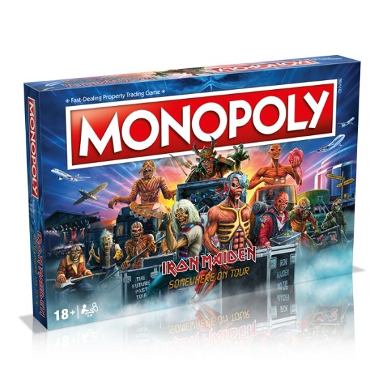 Cover for Iron Maiden · Iron Maiden Monopoly (GAME) (2024)