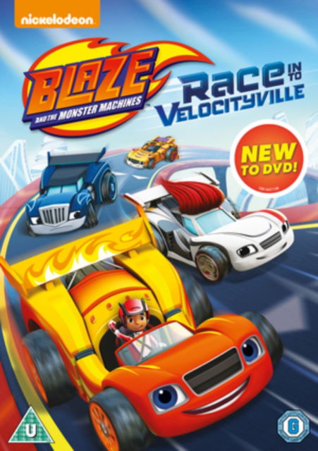 Cover for Blaze Race into Velocityville · Blaze And The Monster Machines - Race Into Velocityville (DVD) (2017)
