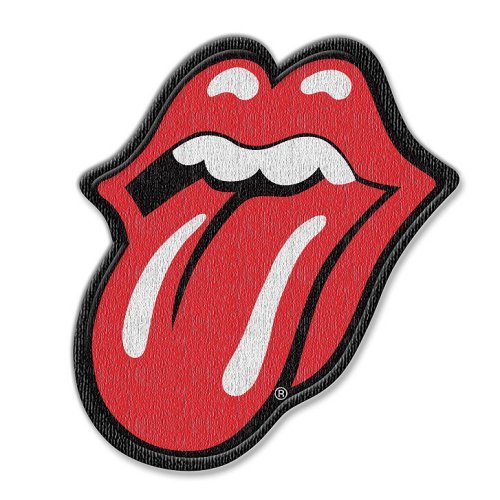 The Rolling Stones Standard Woven Patch: Classic Tongue - The Rolling Stones - Merchandise - Bravado - 5055295352100 - April 15, 2016