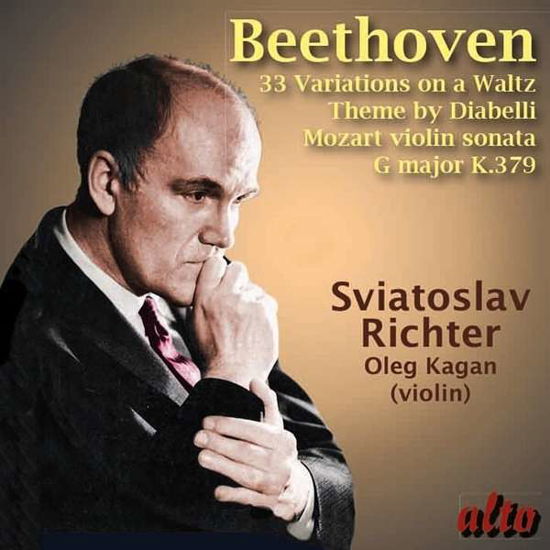 Beethoven: Diabelli Variations / Mozart Violin Sonata K - Sviatoslav Richter / Leonid Kogan (Mozart) - Musikk - ALTO CLASSICS - 5055354413100 - 22. november 2016