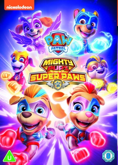 Cover for Paw Patrol Mighty Pups  Super Paws · Paw Patrol - Mighty Pups Super Paws (DVD) (2021)