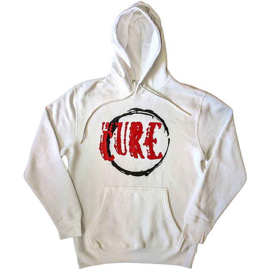 The Cure Unisex Pullover Hoodie: Circle Logo - The Cure - Merchandise -  - 5056561083100 - April 26, 2023