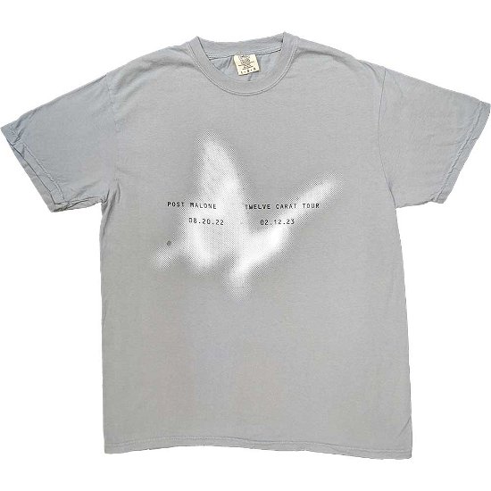 Post Malone Unisex T-Shirt: Butterfly (Ex-Tour) - Post Malone - Koopwaar -  - 5056737233100 - 