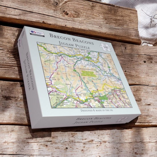 Cover for OS Map 500 Piece Premium Jigsaw Puzzle - Brecon Beacons National Park (Brinquedos) (2025)