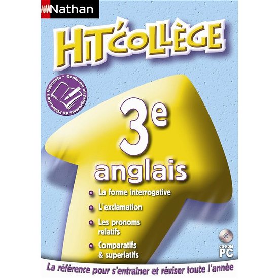 Cover for Hit College : Anglais 3eme (14 · Hit College : Anglais 3eme (14-15 ans) (MERCH) (2019)