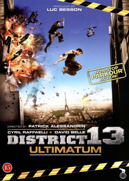 District 13: Ultimatum (2009) [DVD] - District 13 Ultimatum (-) - Film - HAU - 5708758678100 - 25. september 2023