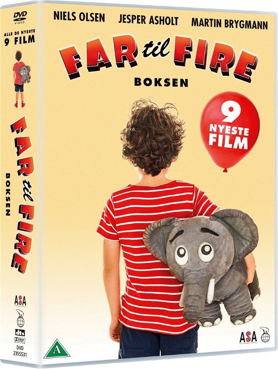Boksen - De 9 Nyeste Film - Far til Fire - Films -  - 5708758722100 - 24 juli 2017