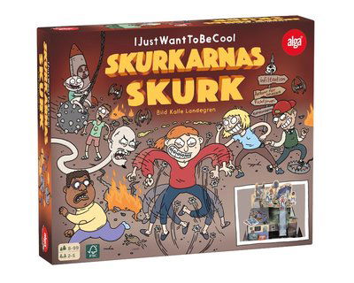 Cover for Skurkarnas skurk brädspel (MERCH) (2024)