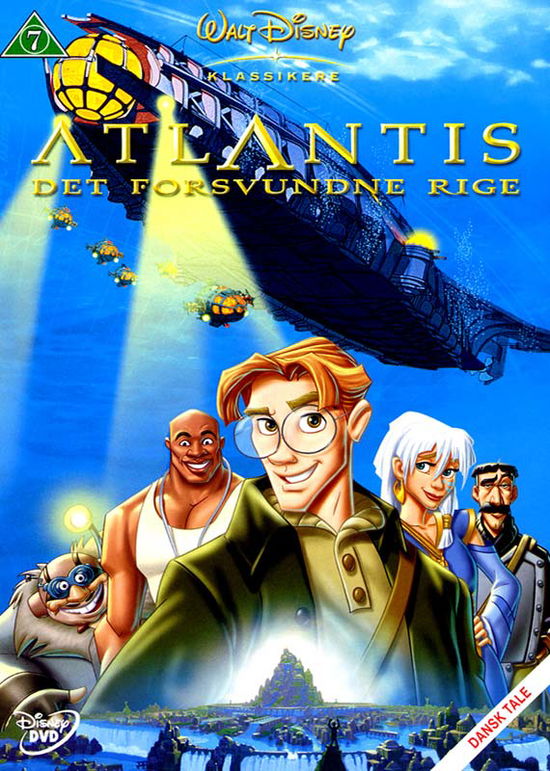 Atlantis: Det Forsvundne Rige - Disney - Filmes - Walt Disney - 7393834181100 - 13 de março de 2002