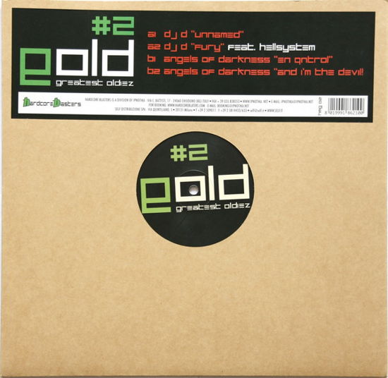 Cover for Hardcore Blasters Gold · Greatest Oldiez 2 -  Splatter (LP)