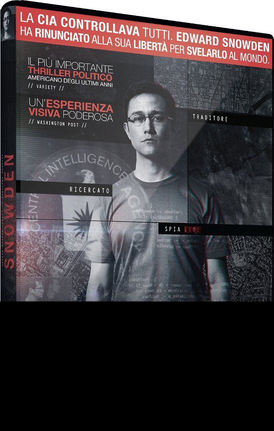 Cover for Joseph Gordon-levitt,melissa Leo,zachary Quinto · Snowden (DVD) (2017)