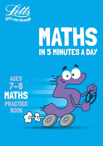 Cover for Collins KS2 · Maths in 5 Minutes a Day Age 7-8: Ideal for Use at Home - Maths in 5 Minutes a Day (Paperback Book) (2019)