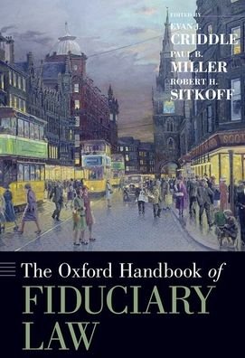 Cover for The Oxford Handbook of Fiduciary Law - Oxford Handbooks (Hardcover bog) (2019)