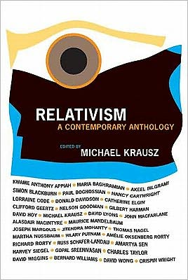 Cover for Michael Krausz · Relativism: A Contemporary Anthology (Hardcover Book) (2010)