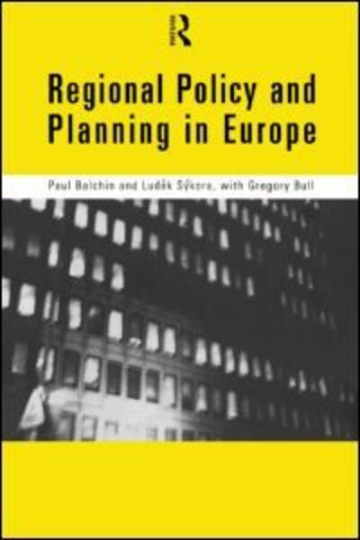 Cover for Balchin, Paul (University of Greenwich, UK) · Regional Policy and Planning in Europe (Paperback Book) (1999)