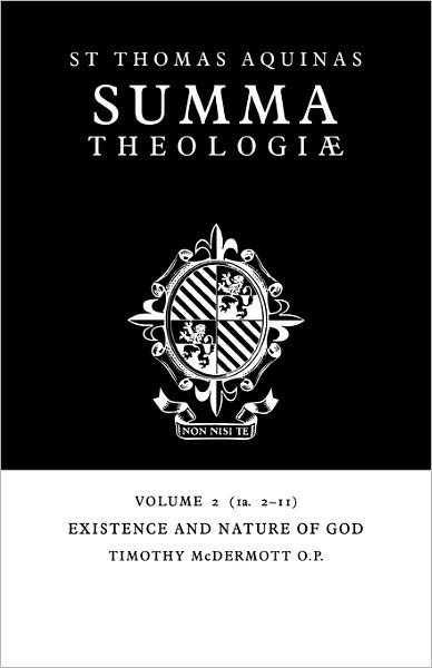 Cover for Thomas Aquinas · Summa Theologiae: Volume 2, Existence and Nature of God: 1a. 2-11 (Paperback Book) (2006)