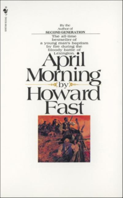 Cover for Howard Fast · April Morning (Hardcover Book) (1983)