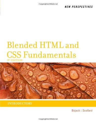 Cover for Bojack, Henry (Farmingdale State College) · New Perspectives on Blended HTML and CSS Fundamentals: Introductory (Paperback Book) (2012)