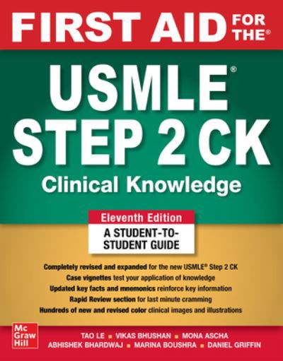 Cover for Tao Le · First Aid for the USMLE Step 2 CK, Eleventh Edition (Paperback Bog) (2023)