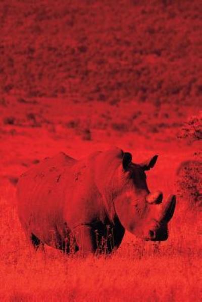 Cover for Eva-Lotta Jansson · Alive! white rhino - Red duotone - Photo Art Notebooks (6 x 9 series) (Paperback Book) (2015)