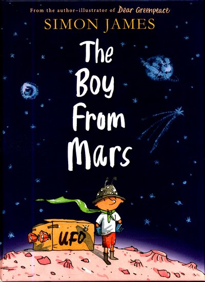 Cover for Simon James · The Boy from Mars (Hardcover Book) (2017)