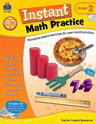 Cover for Teacher Created Resources Staff · Instant Math Practice, Grade 2 (Paperback Bog) (2013)
