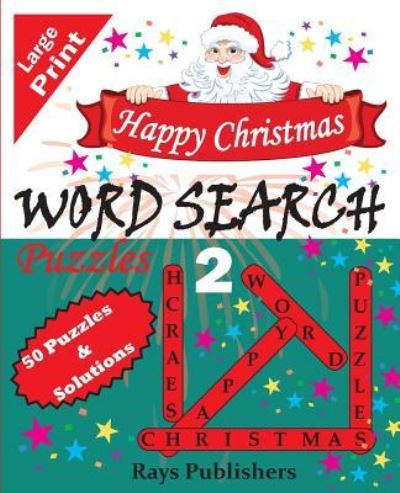 Cover for Rays Publishers · Happy Christmas Word Search Puzzles (Paperback Book) (2015)