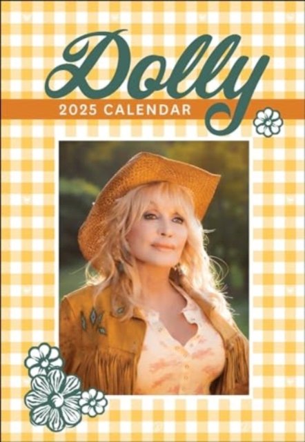 Cover for Andrews McMeel Publishing · Dolly Parton 2025 Monthly Pocket Planner Calendar (Calendar) (2024)