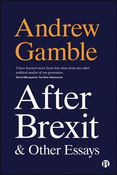 Cover for Gamble, Andrew (Politics Department, University of Sheffield) · After Brexit and Other Essays (Paperback Book) (2021)