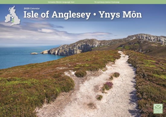 Cover for Carousel Calendars · Isle of Anglesey A4 Calendar 2025 (Paperback Book) (2024)