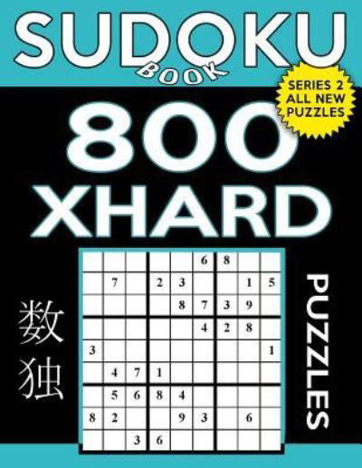 Cover for Sudoku Book · Sudoku Book 800 Extra Hard Puzzles (Paperback Bog) (2017)