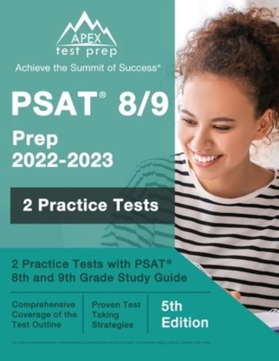 Cover for J M Lefort · PSAT 8/9 Prep 2022 - 2023: 2 Practice Tests with PSAT 8th and 9th Grade Study Guide [5th Edition] (Paperback Book) (2022)