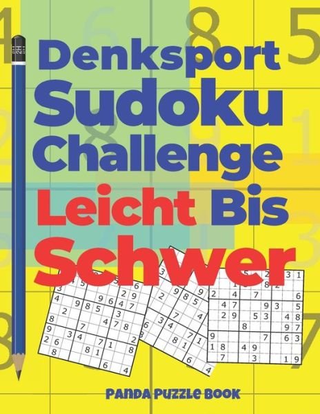 Cover for Panda Puzzle Book · Denksport Sudoku Challenge Leicht Bis Schwer (Pocketbok) (2019)