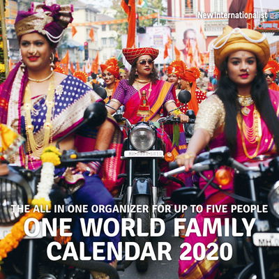 Cover for New Internationalist · One World Family Calendar 2020 - One World Family Calendar (Calendar) (2019)