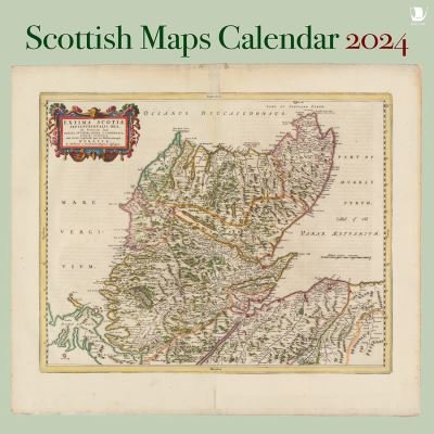 Cover for Scottish Maps Calendar 2024 (Calendar) (2023)
