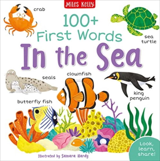 Cover for Becky Miles · 100+ First Words: In the Sea (Pocketbok) (2022)