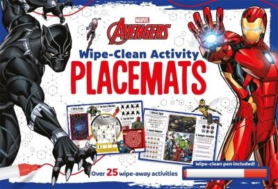 Cover for Marvel Entertainment International Ltd · Marvel Avengers: Wipe-clean Activity Placemats (Paperback Book) (2023)