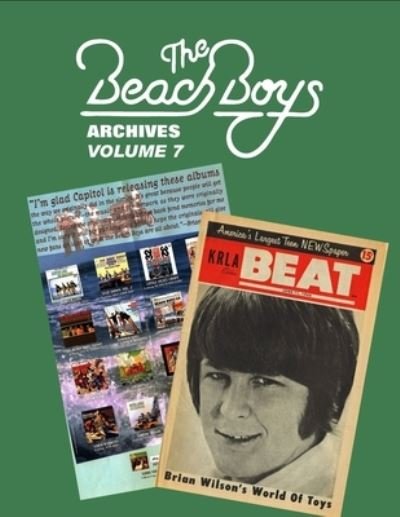 Cover for Torrence Berry · Beach Boys Archives Volume 7 (Taschenbuch) (2015)