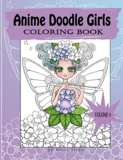 Cover for Jenny Luan · Anime Doodle Girls (Paperback Book) (2019)