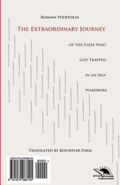 Cover for Koushyar Parsi · The Extraordinary Journey of the Fakir Who Got Trapped in an Ikea Wardrobe (Paperback Book) (2017)