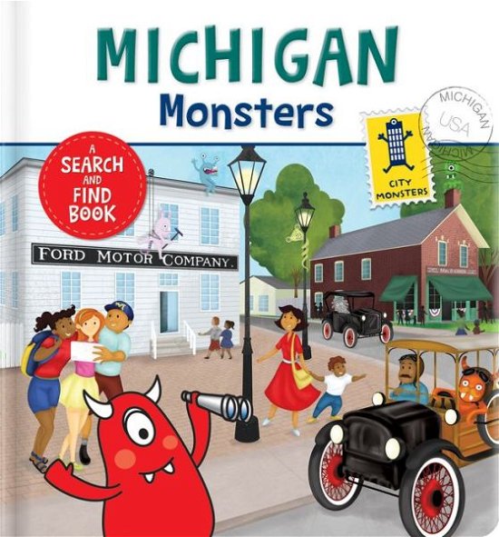 Michigan Monsters: A Search and Find Book (Board book) (2018)